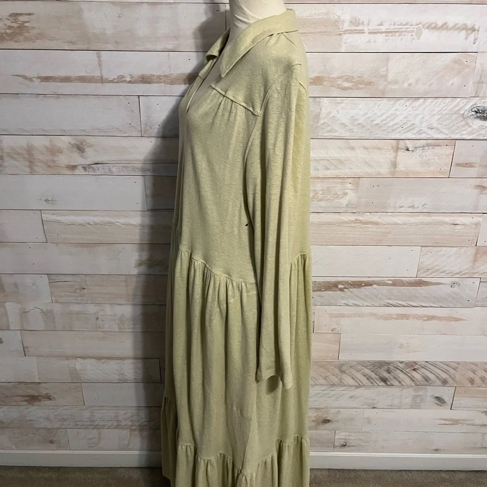 NWT Free people size P/S moonlight midi dress in Fava bean color - Picture 8 of 12